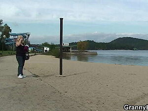 Beautiful aunty teasing me