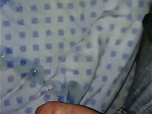 Nri taking cumshot on boobs